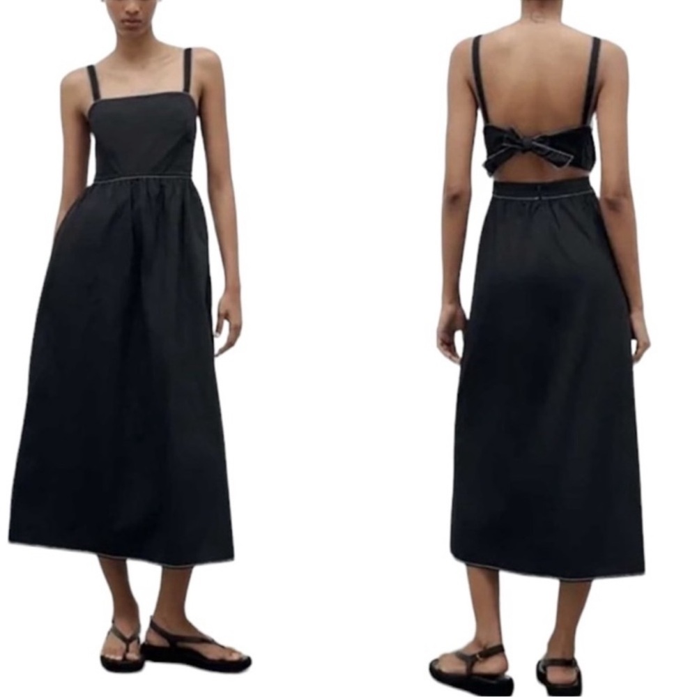 Zara Luisa Midi Dress, Small
